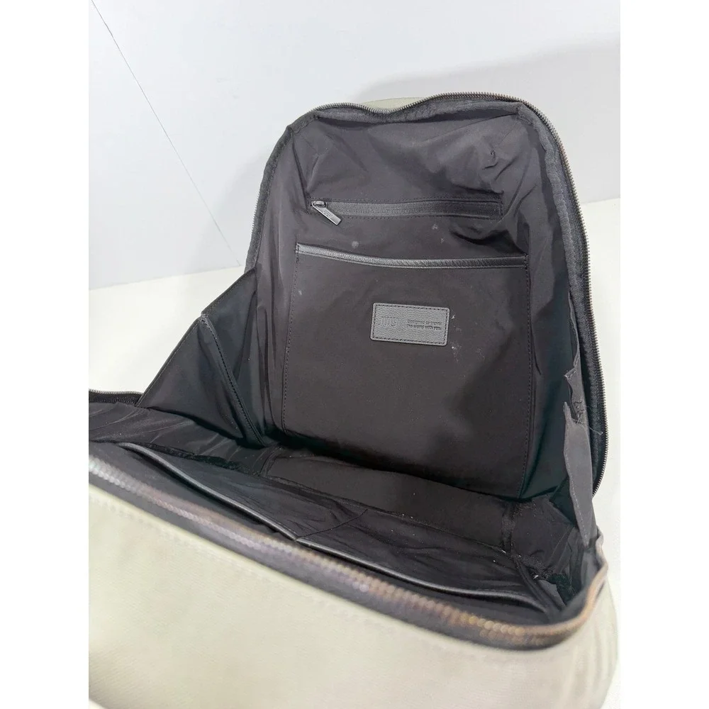 July Carry all Backpack Moss Grey Water Resistant Nylon Travel Laptop Bag